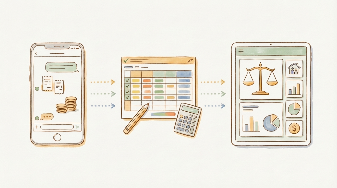 Guía: herramientas digitales para la coparentalidad financiera