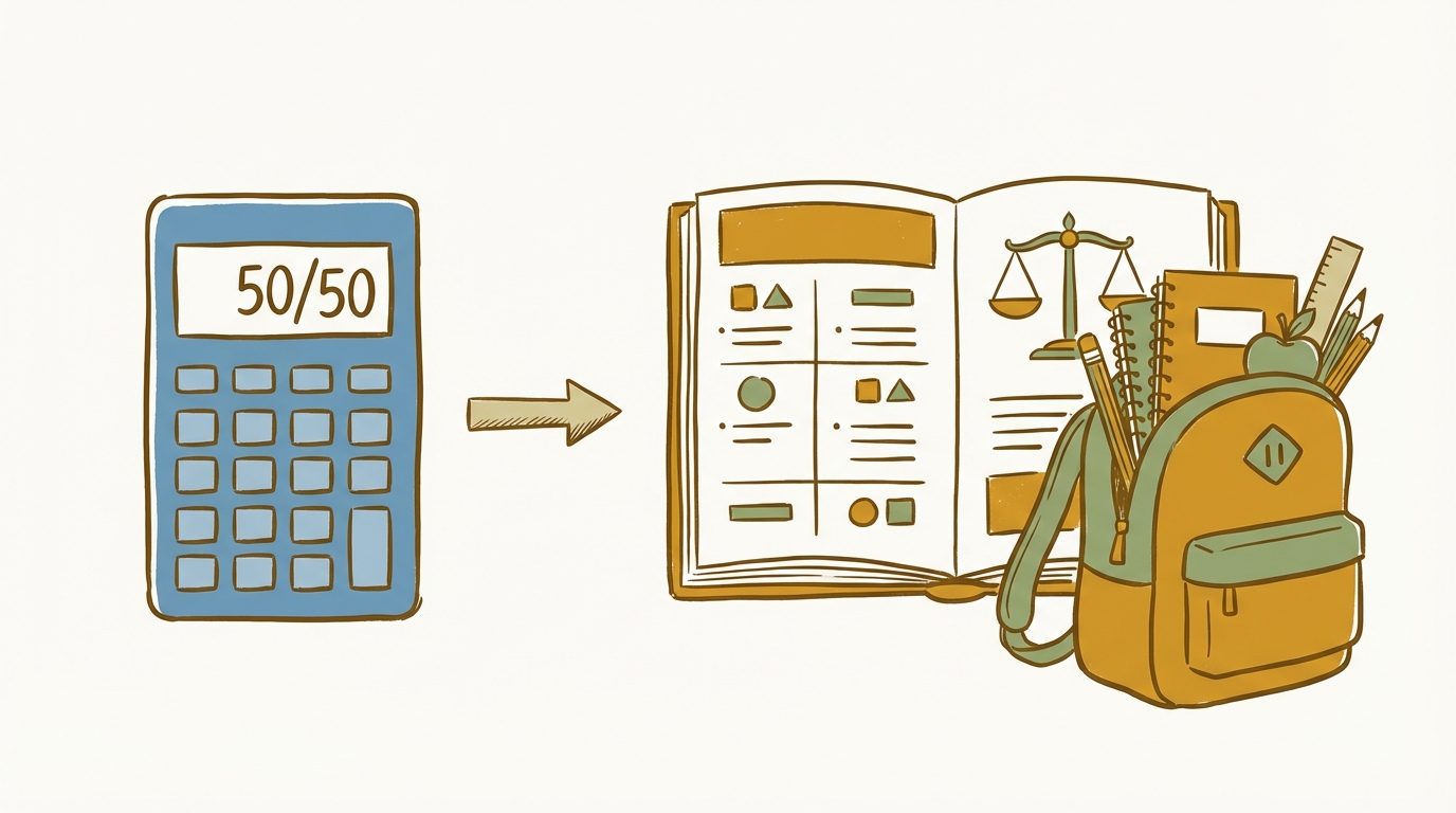 Splitwise vs. compartir los gastos de tus hijos: no es lo mismo